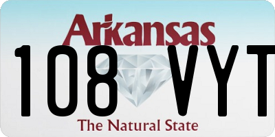 AR license plate 108VYT