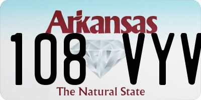 AR license plate 108VYV