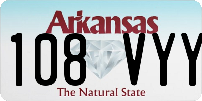 AR license plate 108VYY