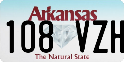 AR license plate 108VZH