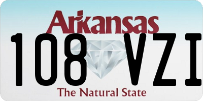 AR license plate 108VZI