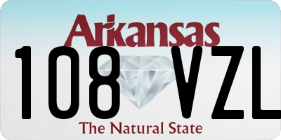 AR license plate 108VZL