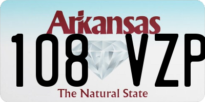 AR license plate 108VZP
