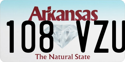 AR license plate 108VZU