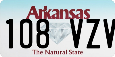 AR license plate 108VZV