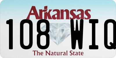 AR license plate 108WIQ