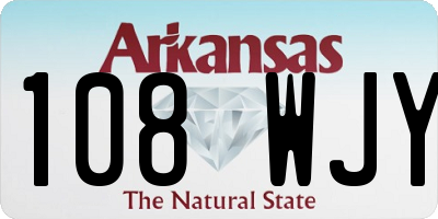 AR license plate 108WJY