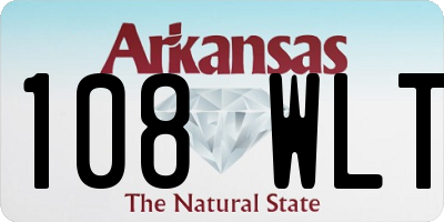 AR license plate 108WLT