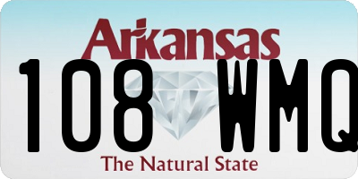 AR license plate 108WMQ
