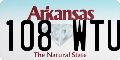 AR license plate 108WTU