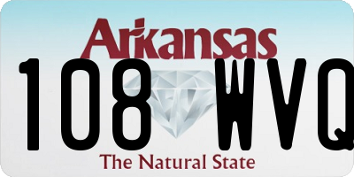 AR license plate 108WVQ