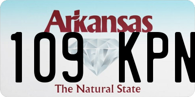 AR license plate 109KPN