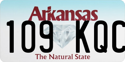 AR license plate 109KQC