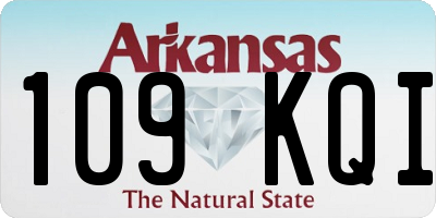 AR license plate 109KQI
