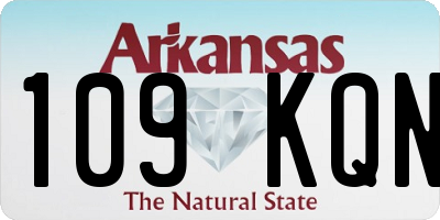 AR license plate 109KQN