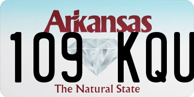 AR license plate 109KQU
