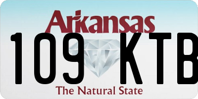 AR license plate 109KTB