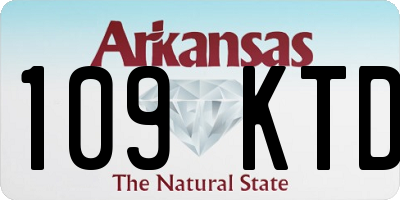 AR license plate 109KTD
