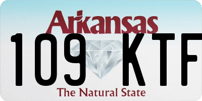AR license plate 109KTF