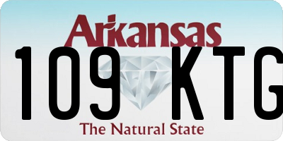 AR license plate 109KTG