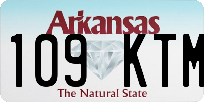 AR license plate 109KTM