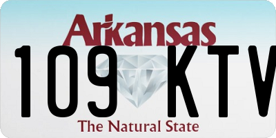 AR license plate 109KTV