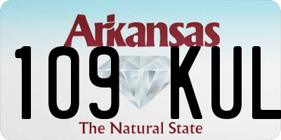 AR license plate 109KUL