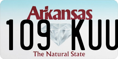 AR license plate 109KUU