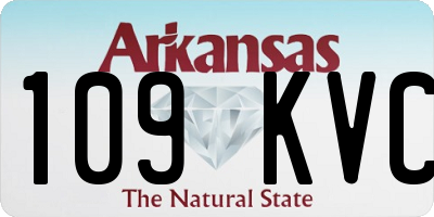 AR license plate 109KVC
