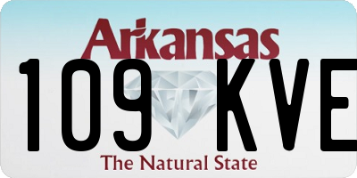 AR license plate 109KVE