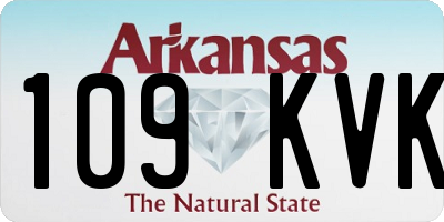 AR license plate 109KVK