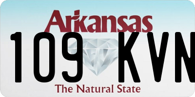 AR license plate 109KVN