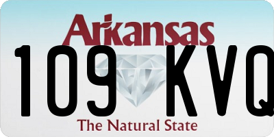 AR license plate 109KVQ