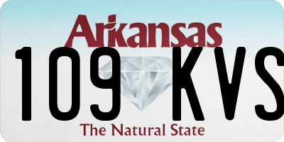 AR license plate 109KVS