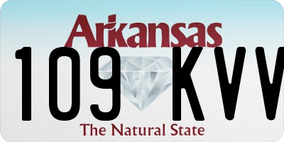 AR license plate 109KVV