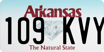AR license plate 109KVY