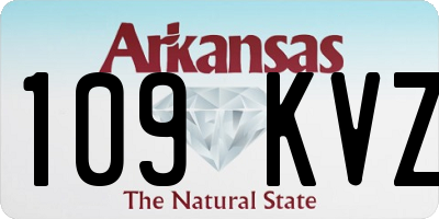 AR license plate 109KVZ