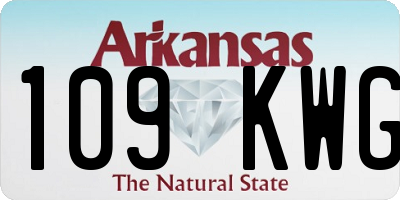 AR license plate 109KWG