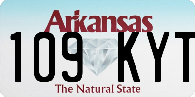 AR license plate 109KYT