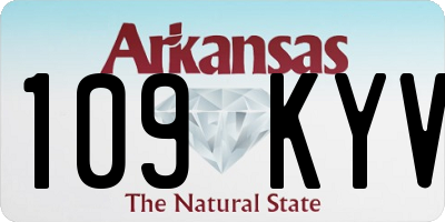 AR license plate 109KYV