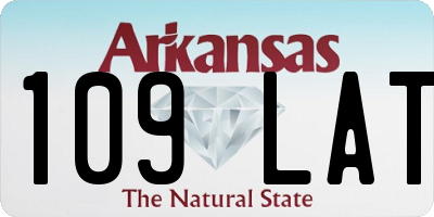 AR license plate 109LAT
