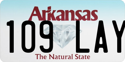 AR license plate 109LAY