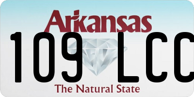 AR license plate 109LCC
