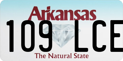 AR license plate 109LCE
