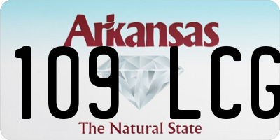 AR license plate 109LCG