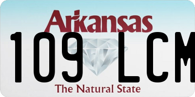 AR license plate 109LCM