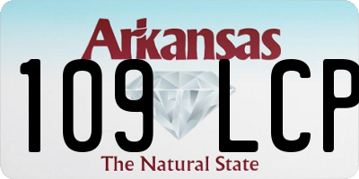 AR license plate 109LCP