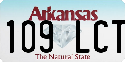 AR license plate 109LCT