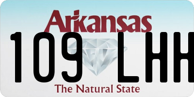 AR license plate 109LHH