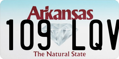 AR license plate 109LQV